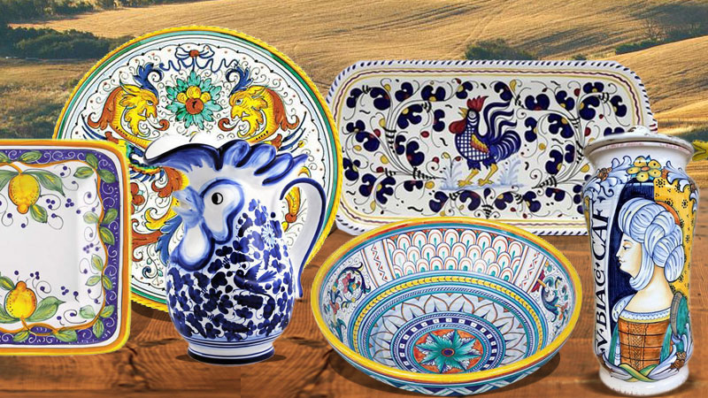 Italian Deruta Pottery