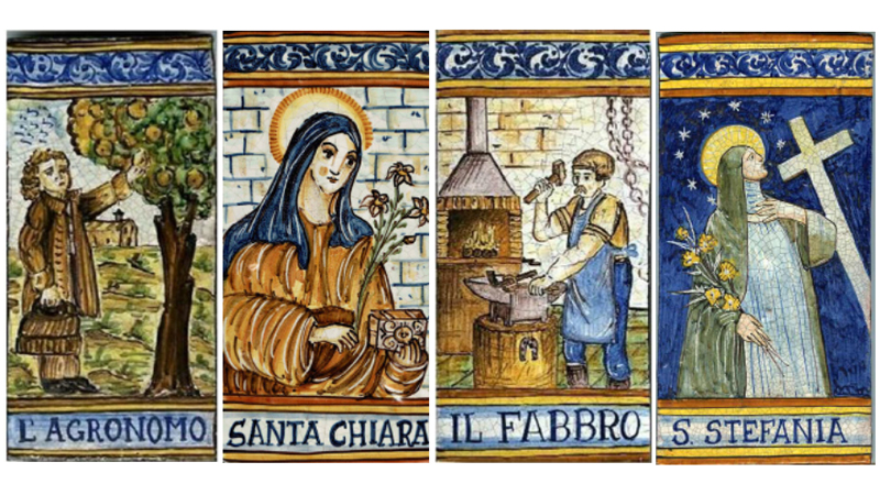 Profession & Saint Tiles